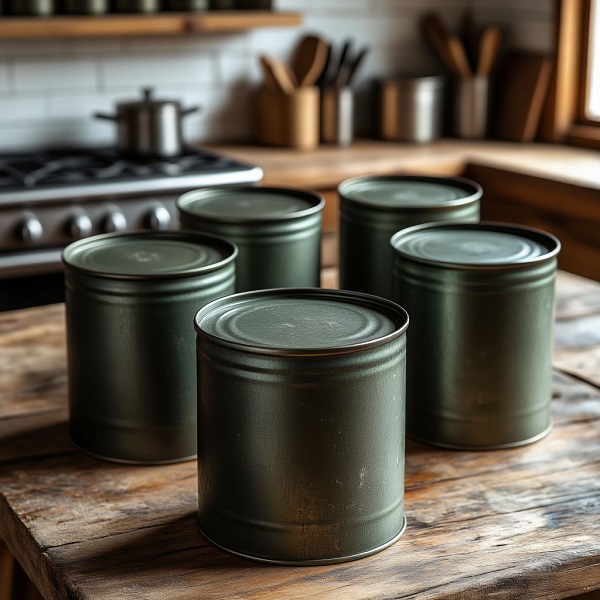 Консервная банка жестяная