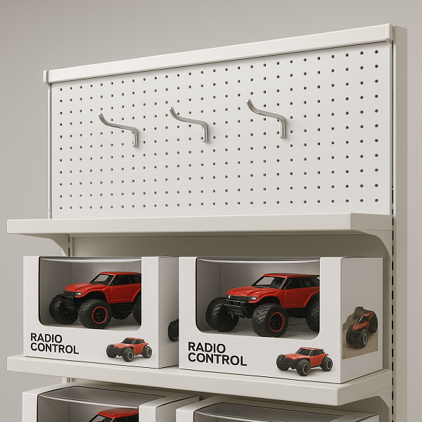 Торговые перфорированные панели