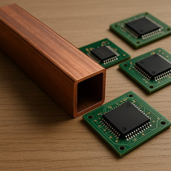 Труба медная профильная